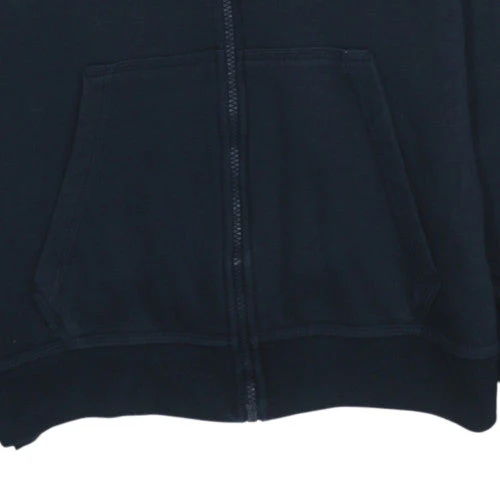 Nike Men's Black Full Zip Hoodie Size L Long Sleeve Fleece - Image 7