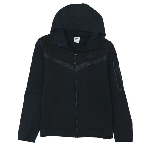 Nike Men's Black Full Zip Hoodie Size L Regular Fit