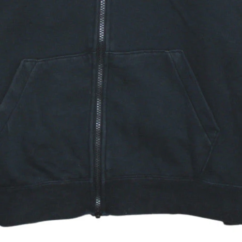 Nike Men's Black Full Zip Hoodie Size M Regular Fit Fleece - Image 7