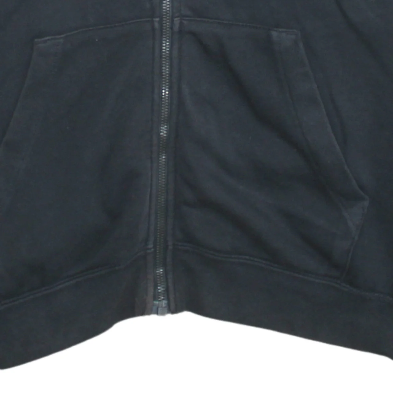 Nike Men's Black Full Zip Hoodie Size S Sportswear Fleece - Image 8