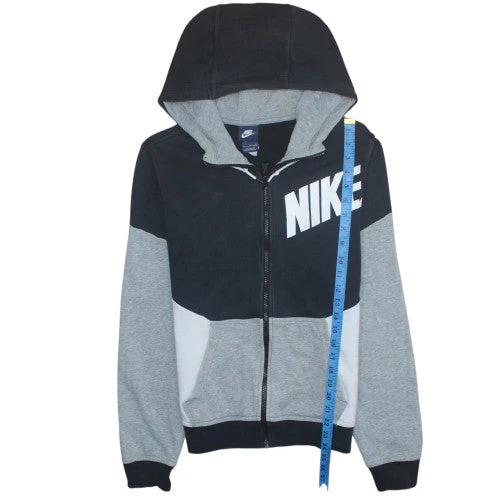 Nike Men's Black Full Zip Hoodie Small Sports Fleece Jacket - Image 3