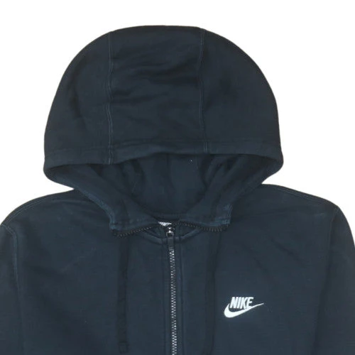 Nike Men's Black Full Zip Hoodie Sweatshirt Size M Regular Fit - Image 7