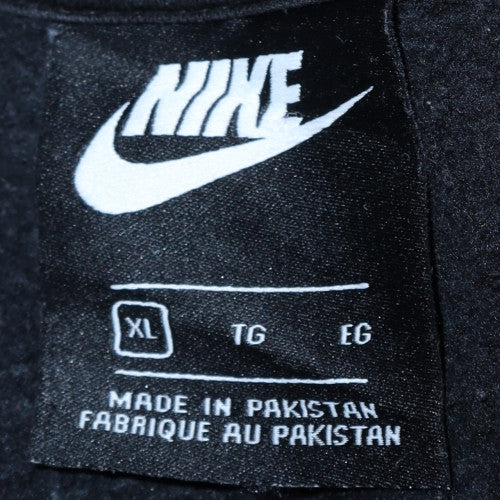 Nike Men's Black Full Zip Hoodie XL Fleece Sweatshirt - Image 5