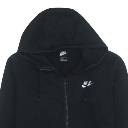 Nike Men's Black Full Zip Hoodie XL Fleece Sweatshirt - Image 8