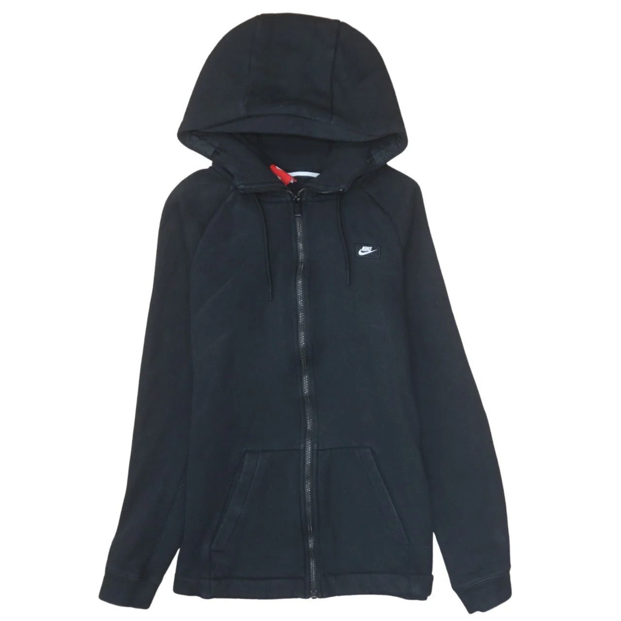 Nike Men's Black Full Zip Hoodie XS Fleece Sweatshirt