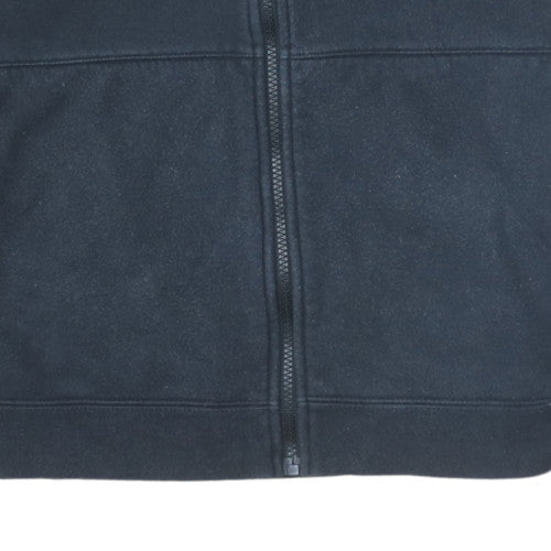 Nike Men's Black Full Zip Sweatshirt M Fleece Classic Style - Image 8