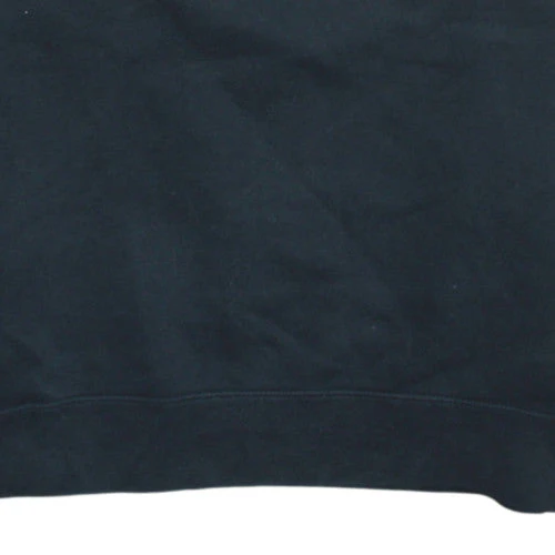 Nike Men's Black Graphic Pullover Sweatshirt M Crew Neck Fleece - Image 7