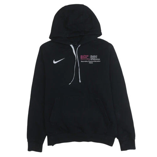 Nike Men's Black Hoodie Size S Pullover Embroidered University Logo