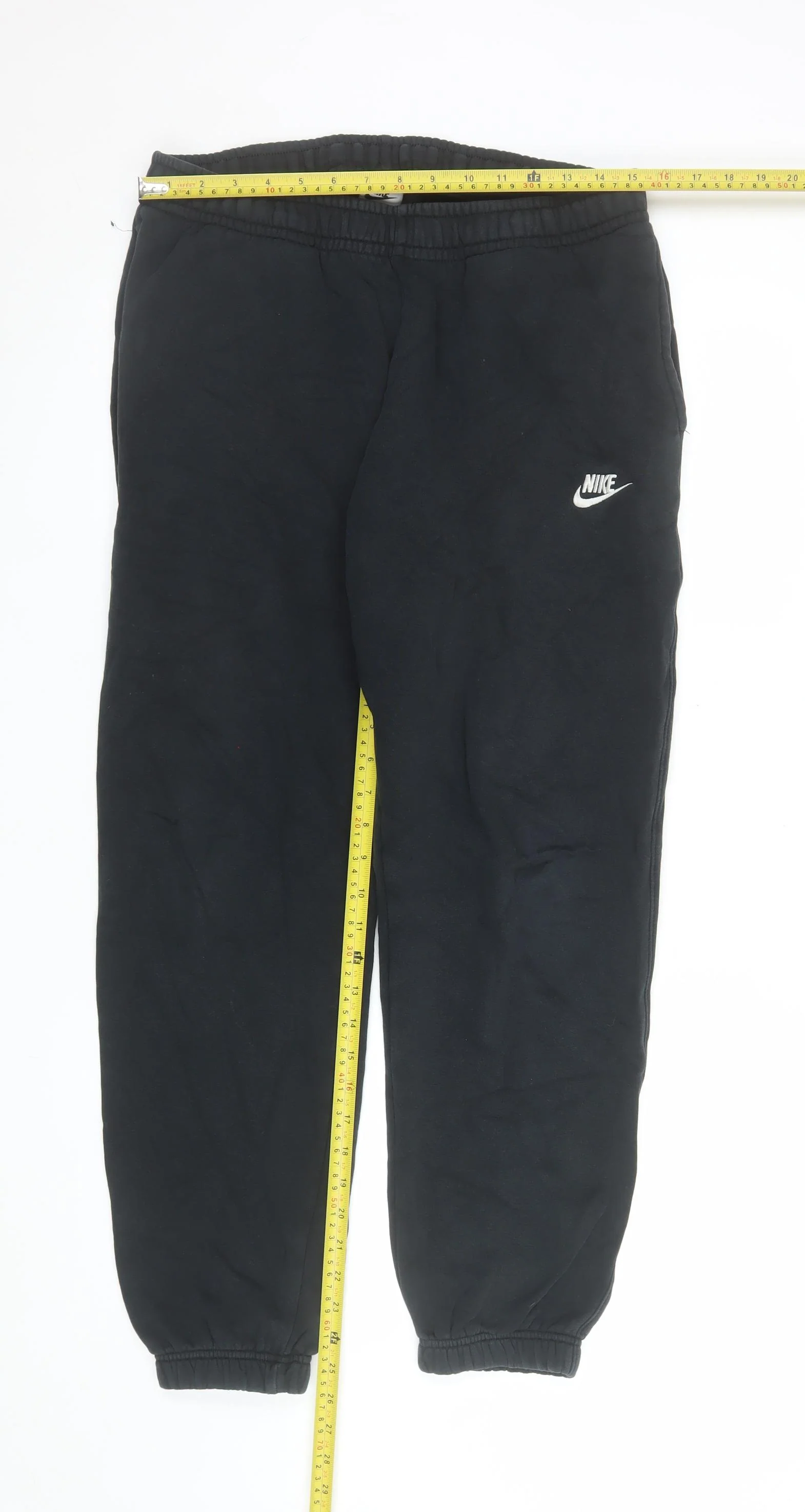 Nike Men's Black Jogger Sweatpants Trousers Size M - Image 2