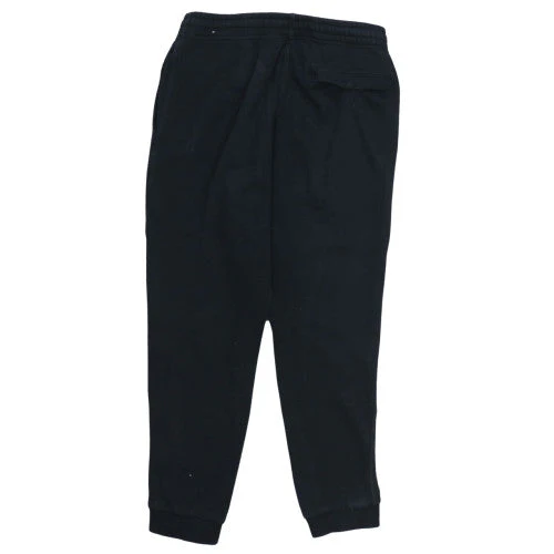 Nike Men's Black Jogger Trousers M Fleece Cotton Blend - Image 4