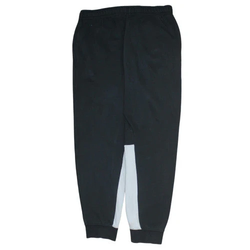 Nike Men's Black Joggers L Regular Fit Cotton Tapered Sweatpants - Image 4
