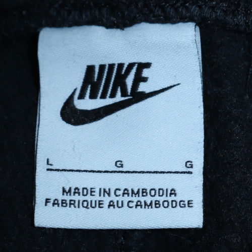 Nike Men's Black Joggers L Regular Fit Cotton Tapered Sweatpants - Image 5