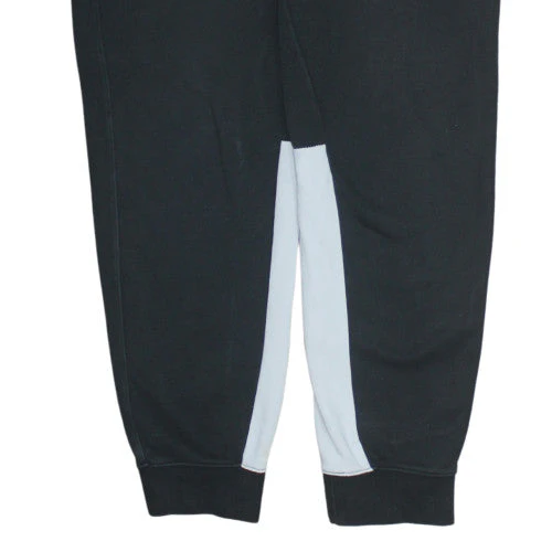 Nike Men's Black Joggers L Regular Fit Cotton Tapered Sweatpants - Image 7