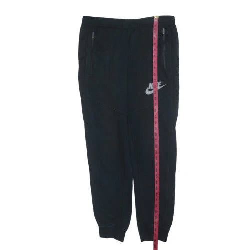 Nike Men's Black Joggers M Regular Fit Fleece Tapered Sweatpants - Image 3