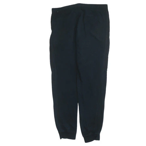 Nike Men's Black Joggers M Regular Fit Fleece Tapered Sweatpants - Image 4