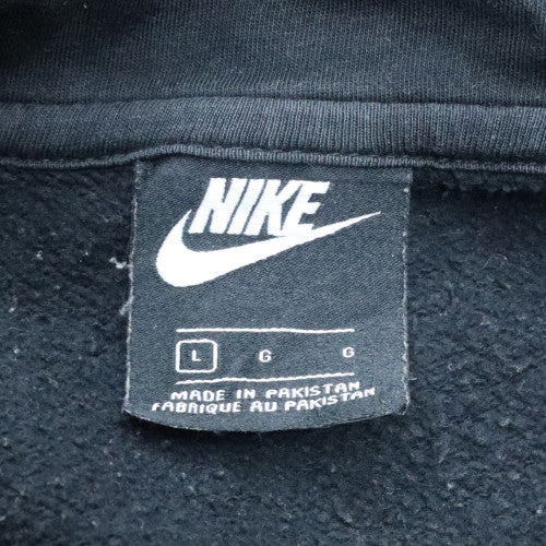 Nike Men's Black L Fleece 1/2 Zip Hoodie Sweatshirt - Image 5
