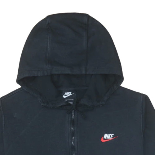 Nike Men's Black L Fleece 1/2 Zip Hoodie Sweatshirt - Image 8
