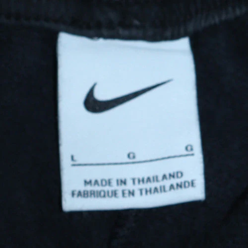 Nike Men's Black L Fleece Sweatpants Tapered Joggers - Image 5