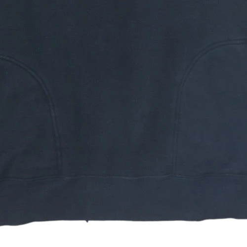 Nike Men's Black L Henley Fleece Hoodie Pullover Sweatshirt - Image 7