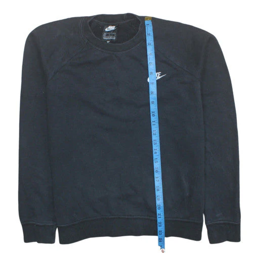 Nike Men's Black L Pullover Crew Neck Sweatshirt - Image 2