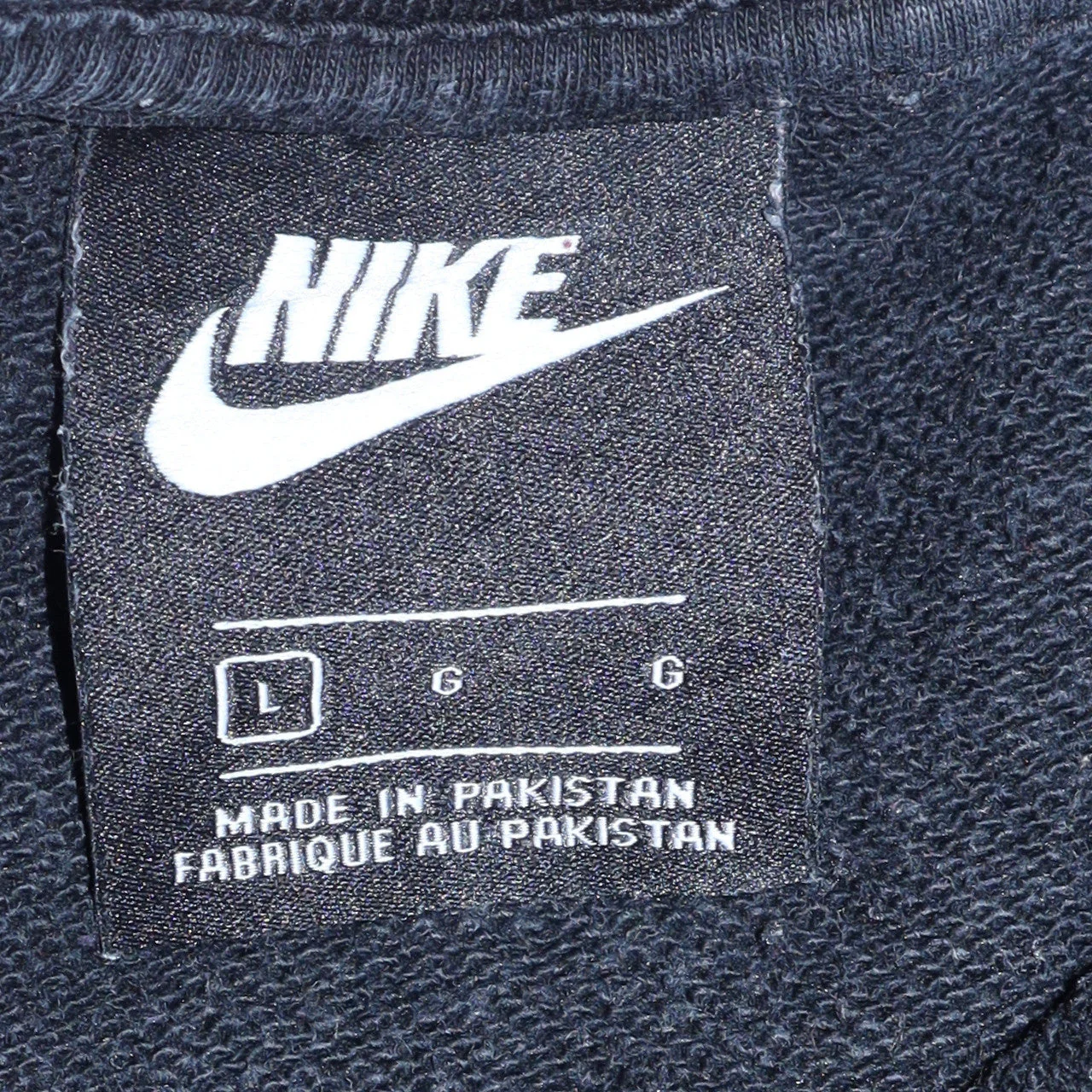 Nike Men's Black L Pullover Crew Neck Sweatshirt - Image 5