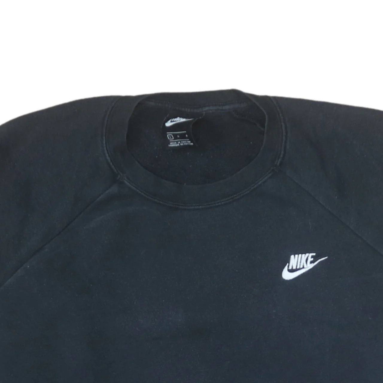 Nike Men's Black L Pullover Crew Neck Sweatshirt - Image 7