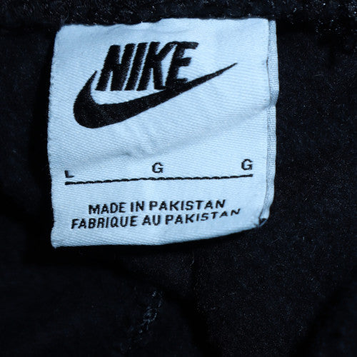 Nike Mens Black L Regular Fit Jogger Trousers with Side Stripe - Image 5