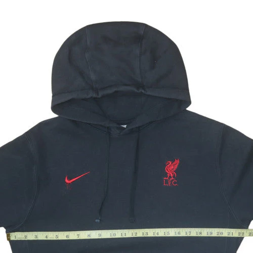 Nike Men's Black LFC Embroidered Pullover Hoodie Size S - Image 2
