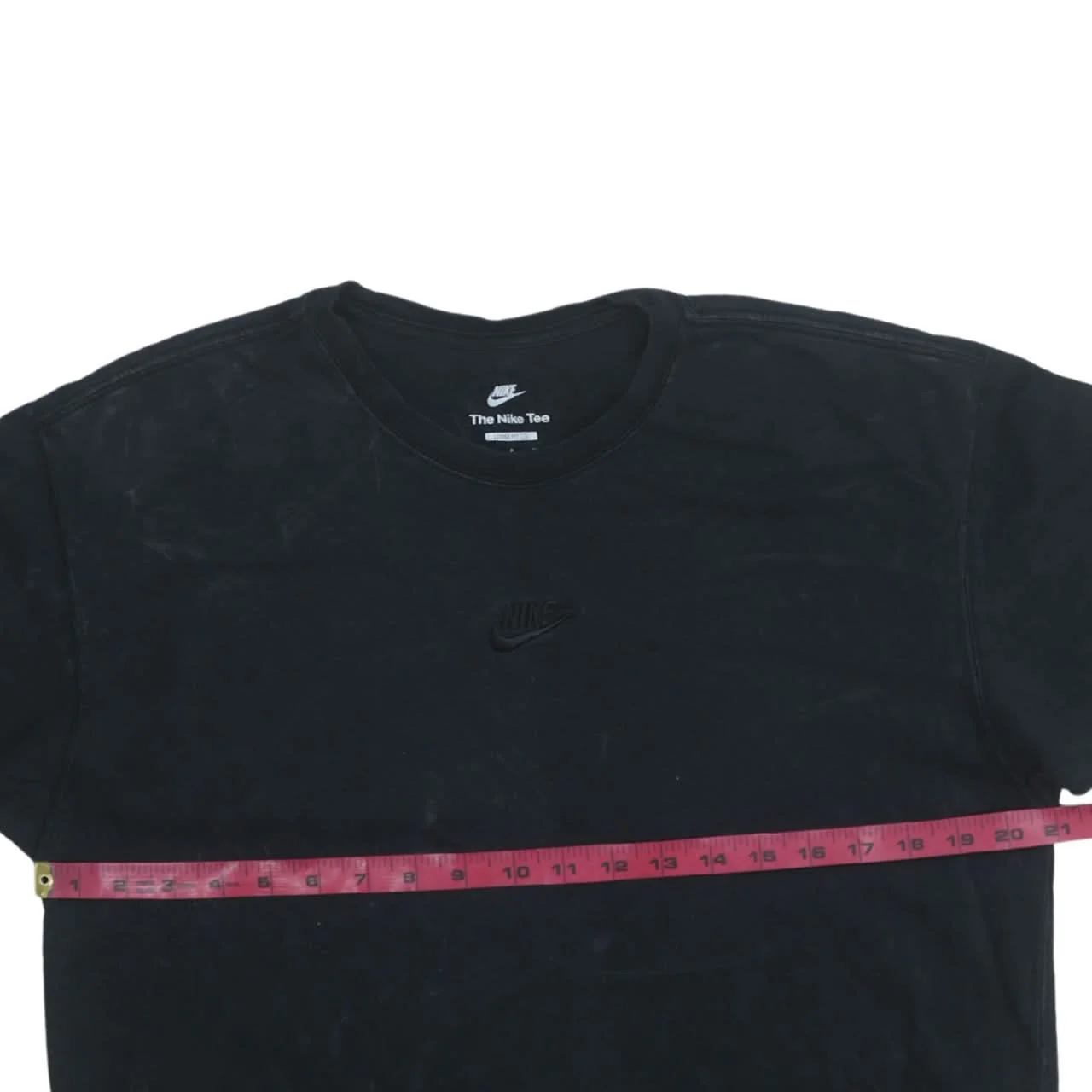 Nike Men's Black Loose Fit Crew Neck T-Shirt Size S - Image 2