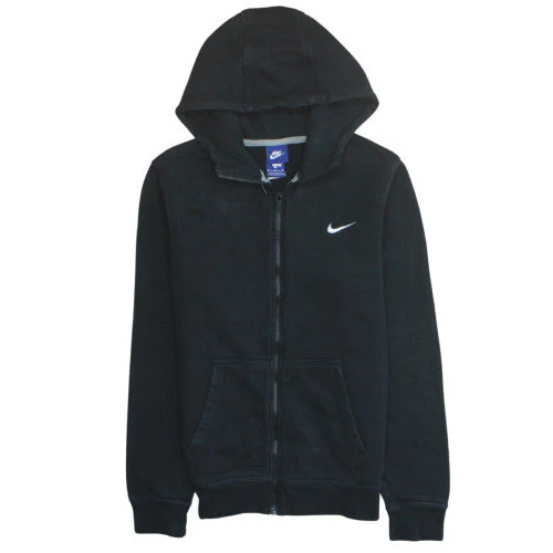 Nike Men's Black M Full Zip Hoodie Sweatshirt Sportswear