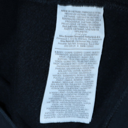 Nike Men's Black M Pullover Hoodie Fleece Sweatshirt - Image 6