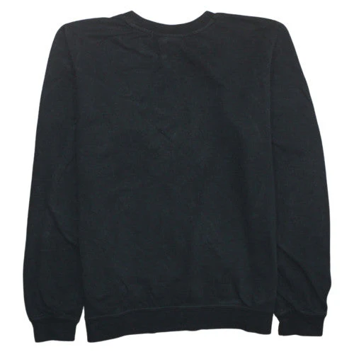 Nike Mens Black Medium Crew Neck Pullover Sweatshirt - Image 4