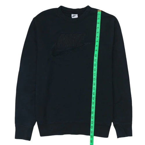 Nike Men's Black Medium Pullover Crew Neck Sweatshirt - Image 3