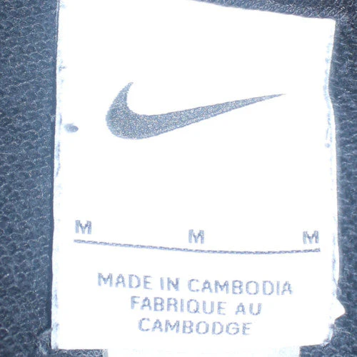 Nike Men's Black Medium Pullover Hoodie Fleece Sweatshirt - Image 4