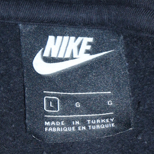 Nike Men's Black Paris Pullover Hoodie Size L Fleece Sweatshirt - Image 5