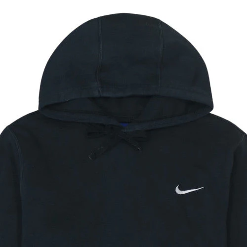 Nike Men's Black Pullover Fleece Hoodie Size M Regular Fit - Image 8