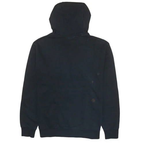 Nike Men's Black Pullover Hoodie L Cotton Fleece Logo Sportswear - Image 4
