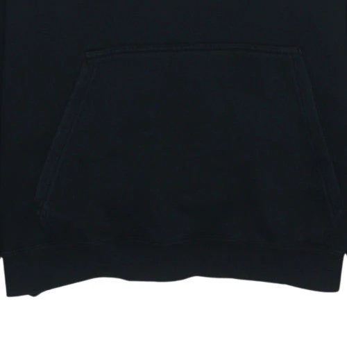 Nike Men's Black Pullover Hoodie L Fleece Logo Sweatshirt - Image 7
