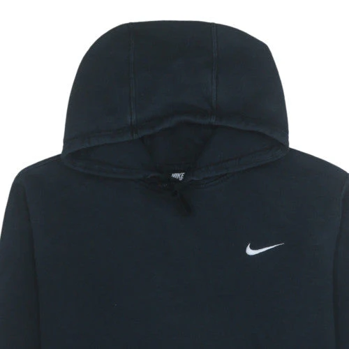 Nike Men's Black Pullover Hoodie L Fleece Sports Sweatshirt - Image 8