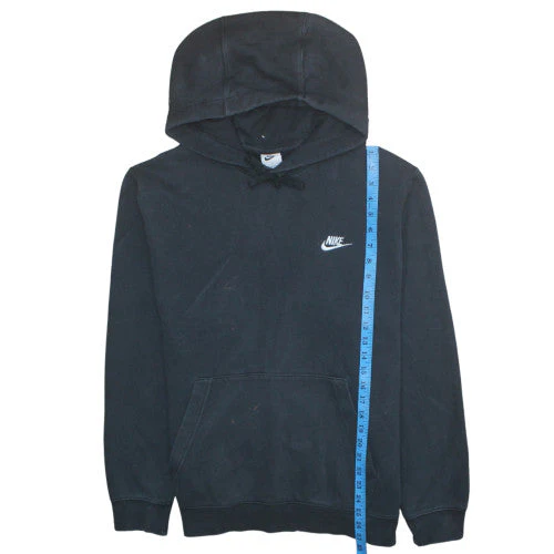 Nike Men's Black Pullover Hoodie L Logo Fleece Sweatshirt - Image 3