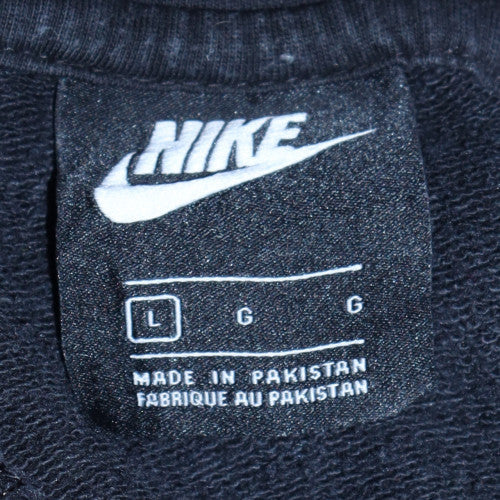 Nike Men's Black Pullover Hoodie L Regular Fit Sportswear - Image 5
