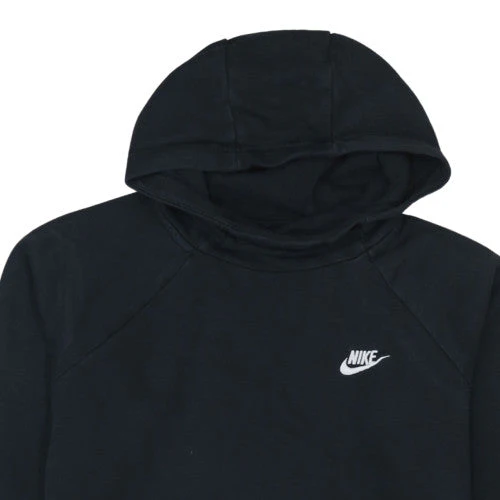Nike Men's Black Pullover Hoodie L Regular Fit Sportswear - Image 8