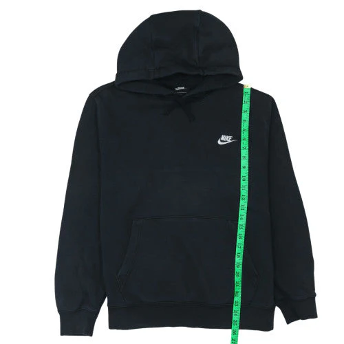 Nike Men's Black Pullover Hoodie Large Fleece Sportswear - Image 3
