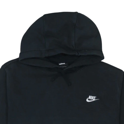 Nike Men's Black Pullover Hoodie Large Fleece Sportswear - Image 7