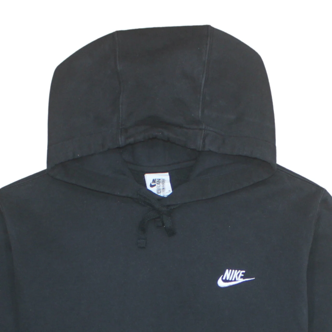Nike Men's Black Pullover Hoodie M Fleece Logo Sportswear - Image 7