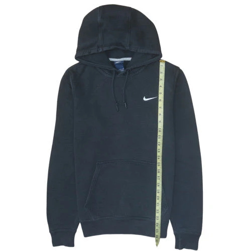 Nike Men's Black Pullover Hoodie M Fleece Regular Fit - Image 3