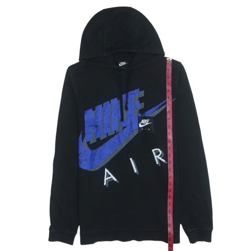 Nike Men's Black Pullover Hoodie M Graphic Print Sportswear - Image 2