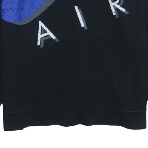 Nike Men's Black Pullover Hoodie M Graphic Print Sportswear - Image 7