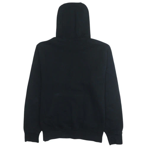 Nike Men's Black Pullover Hoodie M Logo Fleece Sweatshirt - Image 4