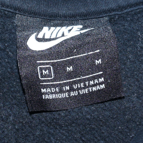 Nike Men's Black Pullover Hoodie M Regular Fit Fleece - Image 5